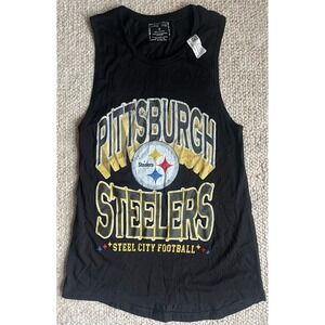 Gameday Couture Pittsburgh Steelers Tank Top Black Womens Small